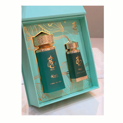 💚 Khair Pistachio – Oil & Perfume Gift Set  by Paris Corner 💚