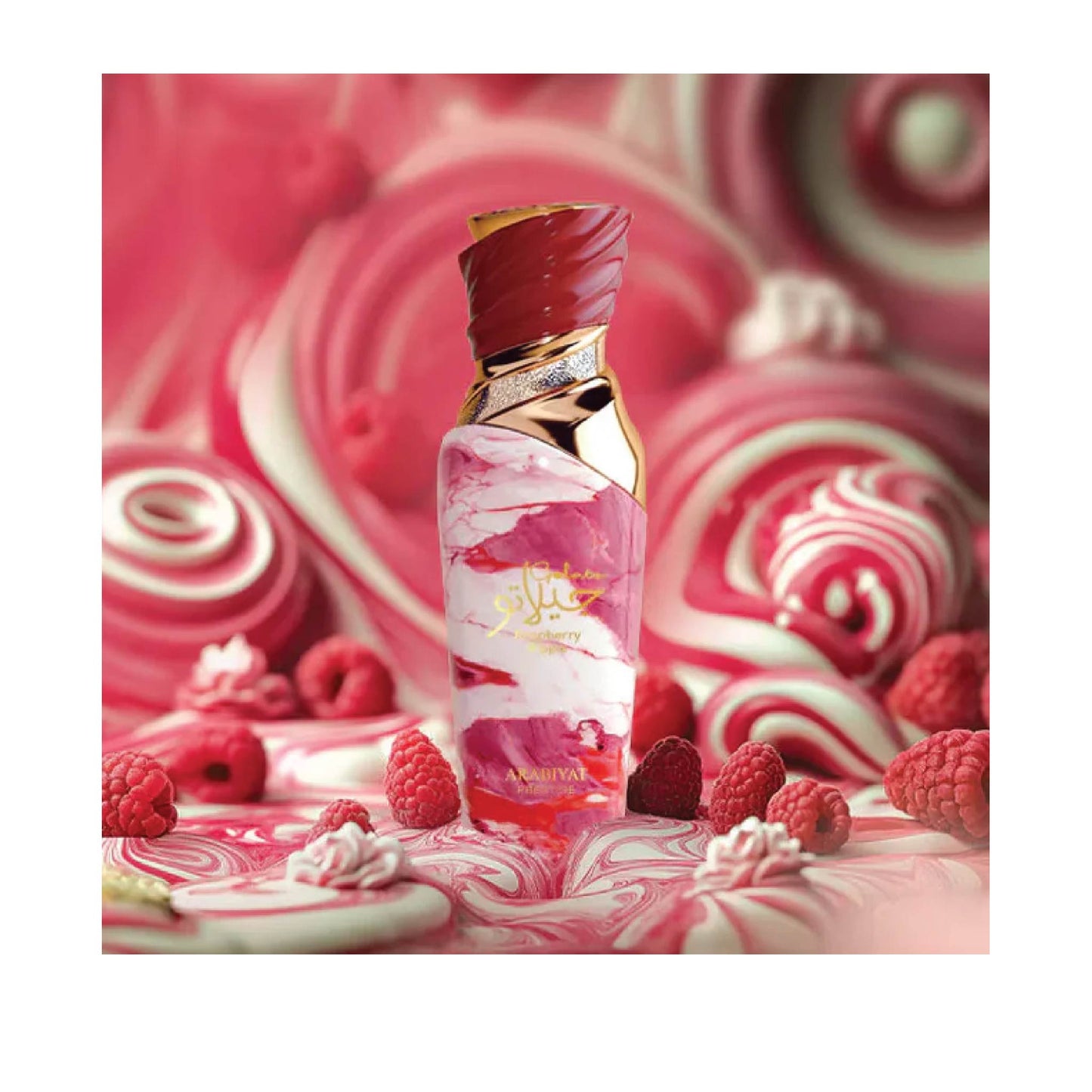 🍨 Arabiyat Prestige – Gelato Raspberry Ripple 100 ml Eau de Parfum 🍨