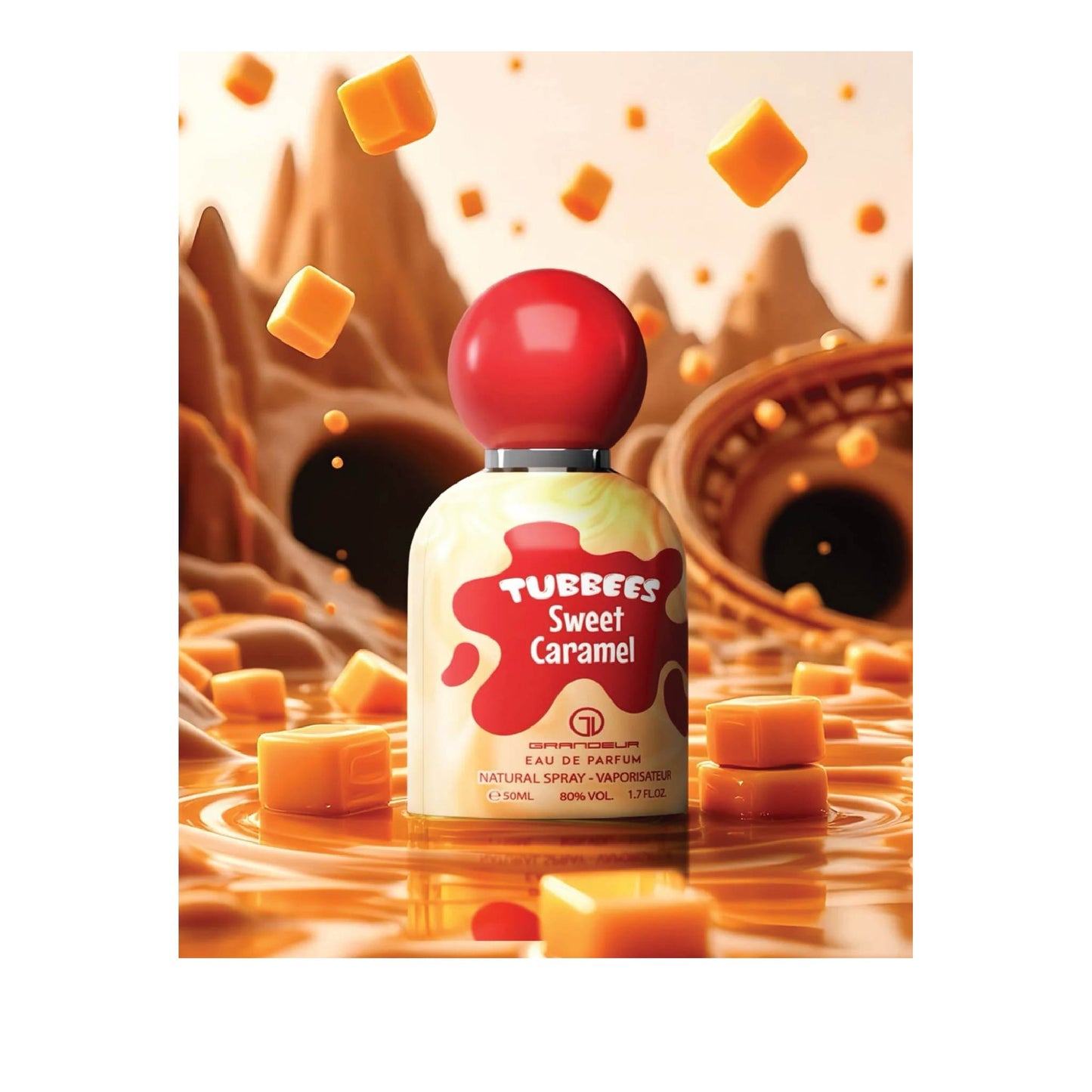 🍬 Tubbees Sweet Caramel by Grandeur 50 ml Eau de Parfum 🍬