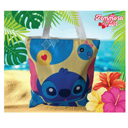 Random Stitch Tote Bag 💕🌺