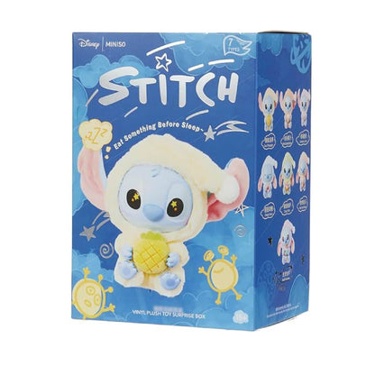 🌟 Miniso - Stitch Eat Some Thing Before Sleep Series Plush Blind Box 🌟