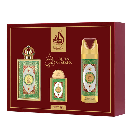 👑 Queen of Arabia 3-Piece Gift Set by Lattafa 👑
