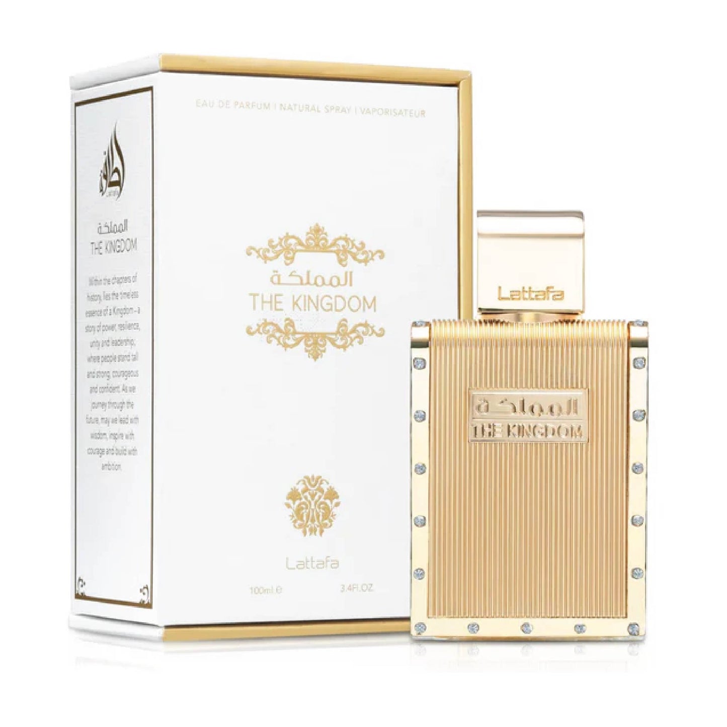 🏰🔥 The Kingdom 100ml Lattafa Eau de Parfum 🔥🏰
