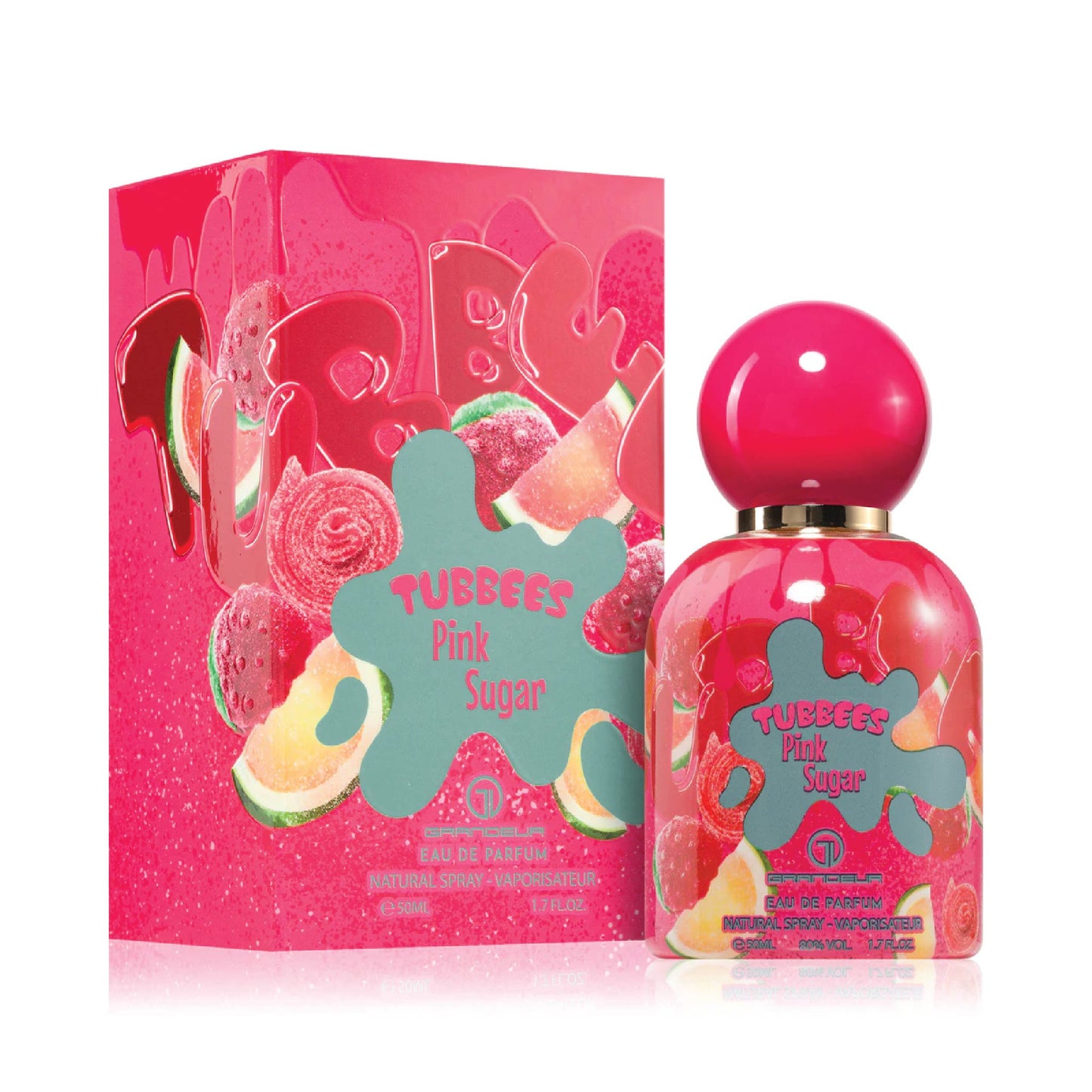 🍬 Tubbees Pink Sugar by Grandeur 50 ml Eau de Parfum 🍬